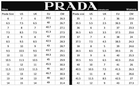 prada cup sizing|prada shoe sizing chart.